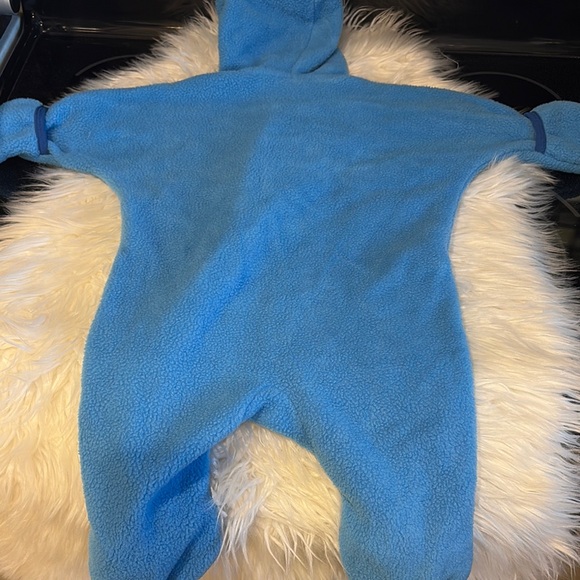 Patagonia Blue Fleece Baby Onesie - Picture 8 of 10